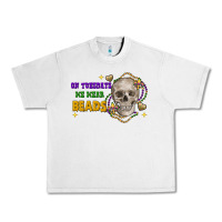 Lunar Rock on tuesdays we wear beads skull Urban Heavy Tee - FaDigitalArtStudio