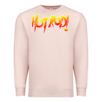 Pale Pink rowdy roddy piper hot rod vintage, Premium Sweatshirt - artisFamous