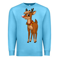 Ocean Blue rudolph the red nosed reindeer movie Premium Sweatshirt - artisFamous