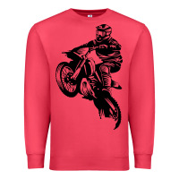 Cardinal motocross dirt bike design got dirt Premium Sweatshirt - artisFamous