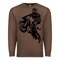 Chestnut motocross dirt bike design got dirt Premium Sweatshirt - artisFamous