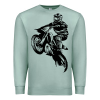 Seafoam motocross dirt bike design got dirt Premium Sweatshirt - artisFamous