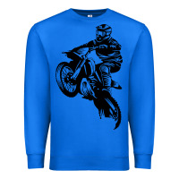 True Royal motocross dirt bike design got dirt Premium Sweatshirt - artisFamous