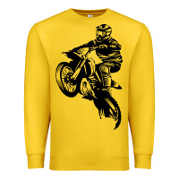 Lemon motocross dirt bike design got dirt Premium Sweatshirt - artisFamous