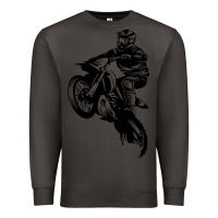 Smoke motocross dirt bike design got dirt Premium Sweatshirt - artisFamous