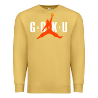 Antique Gold goku Premium Sweatshirt - artisFamous