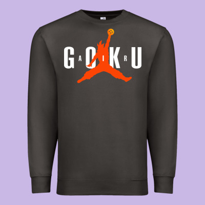 Goku Premium Sweatshirt Designed By Artisfamous