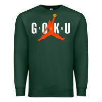 Sports Green goku Premium Sweatshirt - artisFamous