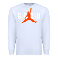 White goku Premium Sweatshirt - artisFamous