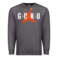 Charcoal Heather goku Premium Sweatshirt - artisFamous
