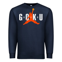 Navy goku Premium Sweatshirt - artisFamous