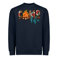 Navy camp life Heavyweight Sweatshirt - JahusDesignShop
