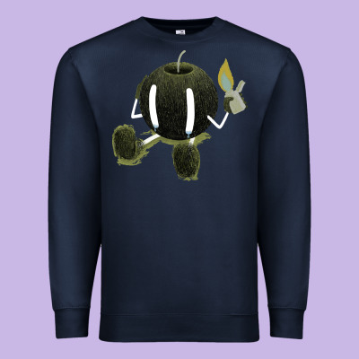 Self Destruction Premium Sweatshirt Designed By Artisfamous