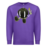 Purple self destruction Premium Sweatshirt - artisFamous
