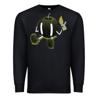 Black self destruction Premium Sweatshirt - artisFamous