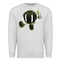 Dove Grey self destruction Premium Sweatshirt - artisFamous