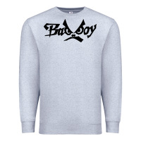 Heather Grey bad boy Premium Sweatshirt - artisFamous