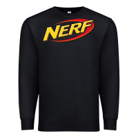 Black Nerf Galaxy Premium Sweatshirt - artisFamous