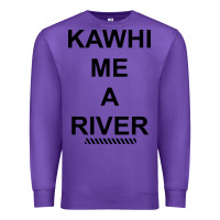 Purple Kawhi River Funny Premium Sweatshirt - artisFamous