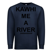 Navy Kawhi River Funny Premium Sweatshirt - artisFamous