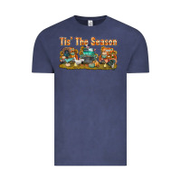 Vintage Denim thanksgiving tis' the season with trucks bbs Vintage Tee - BundleAndBundleShop