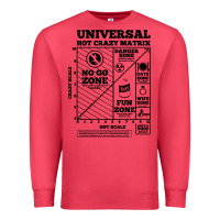 Cardinal hot crazy matrix matrix Premium Sweatshirt - artisFamous