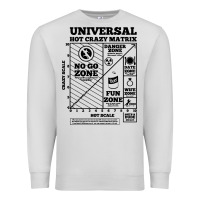 Dove Grey hot crazy matrix matrix Premium Sweatshirt - artisFamous