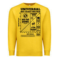 Lemon hot crazy matrix matrix Premium Sweatshirt - artisFamous