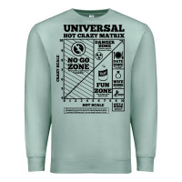 Seafoam hot crazy matrix matrix Premium Sweatshirt - artisFamous