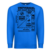 True Royal hot crazy matrix matrix Premium Sweatshirt - artisFamous
