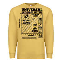 Antique Gold hot crazy matrix matrix Premium Sweatshirt - artisFamous