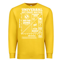 Lemon hot crazy matrix matrix Premium Sweatshirt - artisFamous