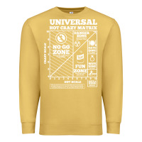 Antique Gold hot crazy matrix matrix Premium Sweatshirt - artisFamous