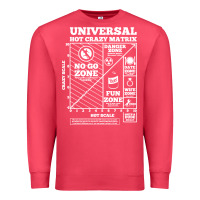 Cardinal hot crazy matrix matrix Premium Sweatshirt - artisFamous