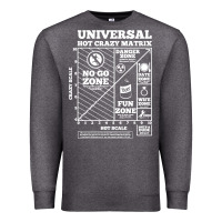 Charcoal Heather hot crazy matrix matrix Premium Sweatshirt - artisFamous