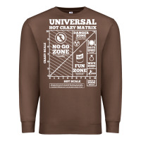 Chestnut hot crazy matrix matrix Premium Sweatshirt - artisFamous