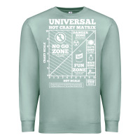 Seafoam hot crazy matrix matrix Premium Sweatshirt - artisFamous