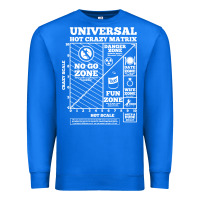 True Royal hot crazy matrix matrix Premium Sweatshirt - artisFamous