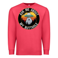 Cardinal ask me about my butthole ufo Premium Sweatshirt - artisFamous
