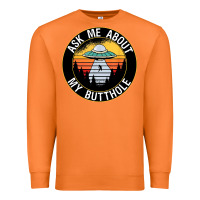 Carrot ask me about my butthole ufo Premium Sweatshirt - artisFamous