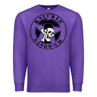 Purple knuckle sandwich Premium Sweatshirt - artisFamous