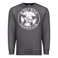 Charcoal Heather knuckle sandwich Premium Sweatshirt - artisFamous