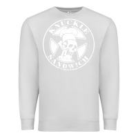 Dove Grey knuckle sandwich Premium Sweatshirt - artisFamous