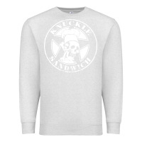 Oatmeal Heather knuckle sandwich Premium Sweatshirt - artisFamous