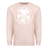 Pale Pink knuckle sandwich Premium Sweatshirt - artisFamous