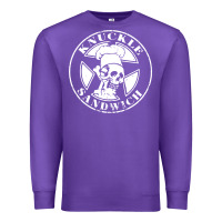 Purple knuckle sandwich Premium Sweatshirt - artisFamous