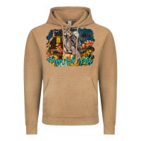 Vintage Camel Happy Fall Y'all Owl Vintage Hoodie - LillyAllenDesigns