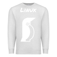 Oatmeal Heather linux Premium Sweatshirt - artisFamous