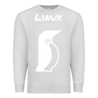Dove Grey linux Premium Sweatshirt - artisFamous