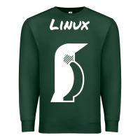 Sports Green linux Premium Sweatshirt - artisFamous